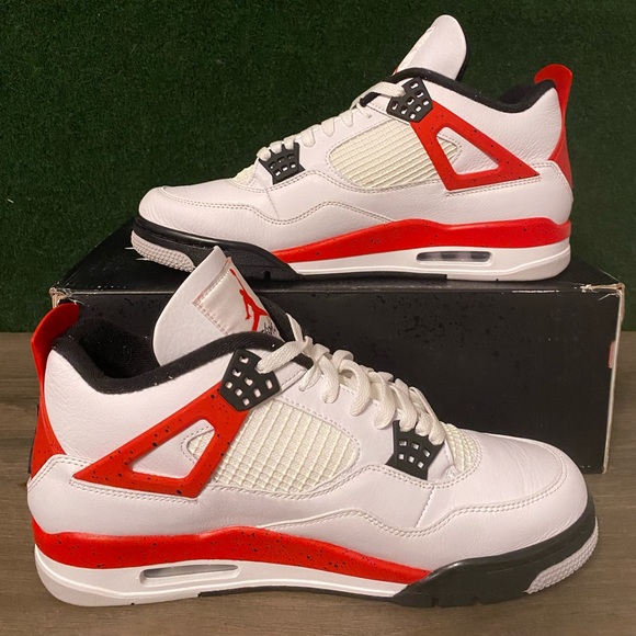 Air Jordan 4 Retro ‘Red Cement’ Size 11.5 - Picture 9 of 11